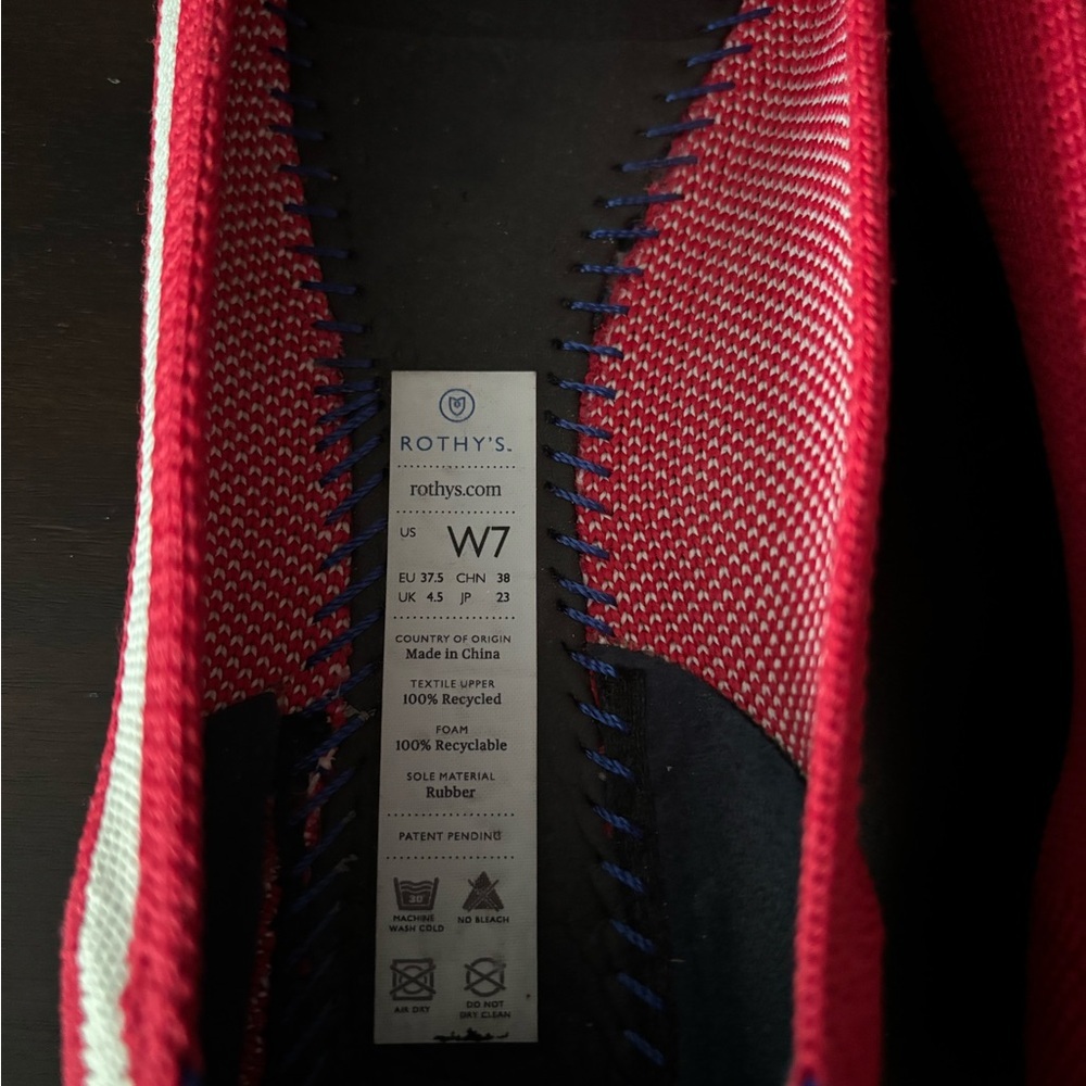 Rothy’s Red Line Points 7.0 - image 6